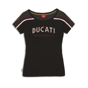 camiseta ducati meccanica mujer