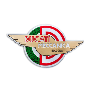 insignia de metal meccanica